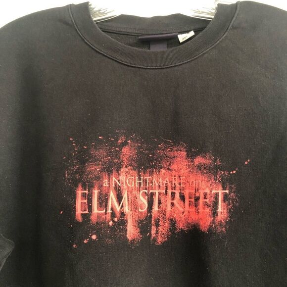 H&M NIGHTMARE ON ELM STREET Freddy Krueger Pullover Crew Neck Sweatshirt Small - Picture 3 of 7